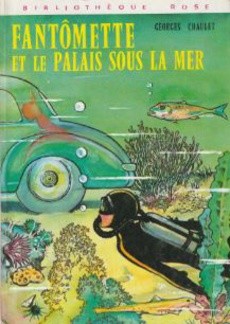 Fantômette et le palais sous la mer - couverture livre occasion