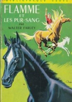 Flamme et les pur-sang - couverture livre occasion