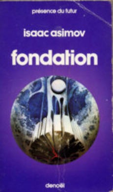 couverture de 'Fondation' - couverture livre occasion