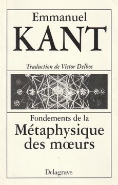 Fondements de la Métaphysique des moeurs - couverture livre occasion