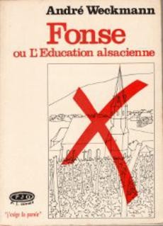 Fonse ou l'Education alsacienne - couverture livre occasion