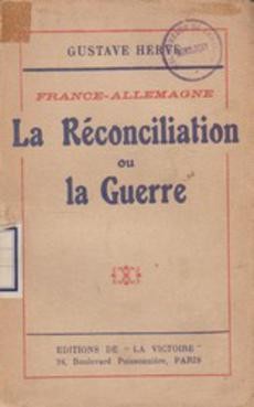 France-Allemagne, La réconciliation ou la guerre - couverture livre occasion