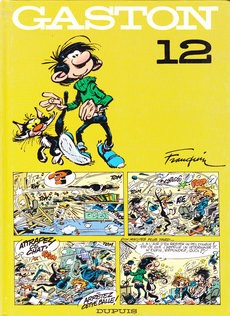 Gaston 12 - couverture livre occasion