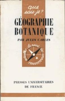 Géographie botanique 313 - couverture livre occasion