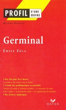 couverture de 'Germinal' - couverture livre occasion