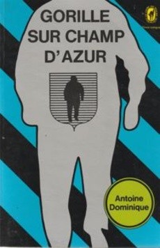Gorille sur champ d'azur - couverture livre occasion