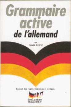 Grammaire active de l'allemand - couverture livre occasion