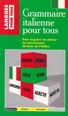 Grammaire italienne pour tous - couverture livre occasion