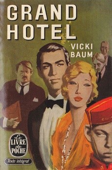 couverture de 'Grand hôtel' - couverture livre occasion
