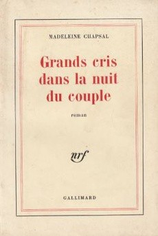 Grands cris dans la nuit du couple - couverture livre occasion