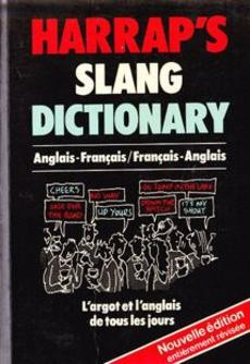 couverture de 'Harraps Slang Dictionnary' - couverture livre occasion