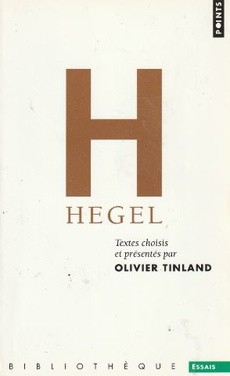 Hegel - couverture livre occasion