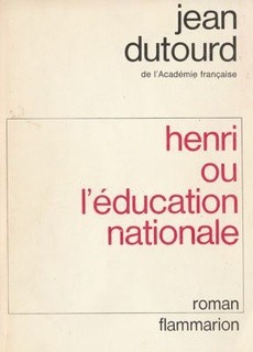 Henri ou l'éducation nationale - couverture livre occasion