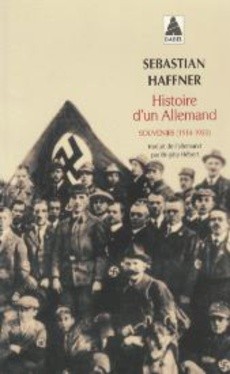 Histoire d'un Allemand - couverture livre occasion