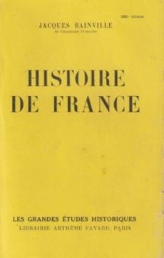 Histoire de France - couverture livre occasion