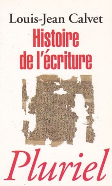 Histoire de l'écriture - couverture livre occasion