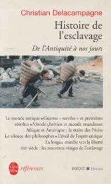 Histoire de l'esclavage - couverture livre occasion