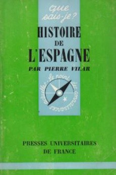 Histoire de l'Espagne - couverture livre occasion