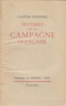 Histoire de la campagne française - couverture livre occasion