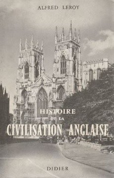 Histoire de la Civilisation Anglaise - couverture livre occasion