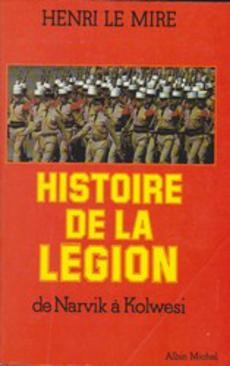 Histoire de la légion - couverture livre occasion