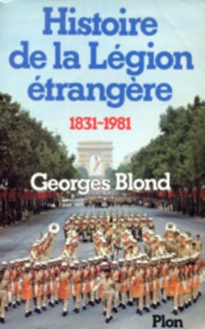 Histoire de la légion étrangère - couverture livre occasion