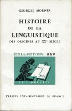 Histoire de la linguistique - couverture livre occasion