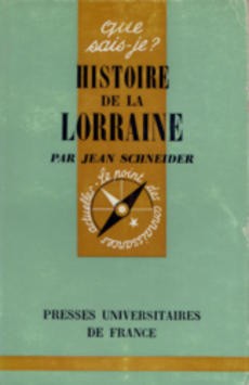 Histoire de la Lorraine - couverture livre occasion