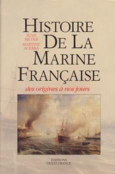 Histoire de la marine française - couverture livre occasion