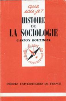 Histoire de la sociologie 423 - couverture livre occasion