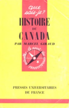 Histoire du Canada - couverture livre occasion