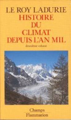 Histoire du climat depuis l'an mil - couverture livre occasion