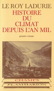 Histoire du climat depuis l'an mil - couverture livre occasion