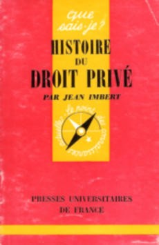 Histoire du droit privé 408 - couverture livre occasion