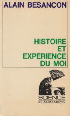 Histoire et expérience du moi - couverture livre occasion