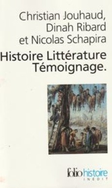 Histoire Littérature Témoignage - couverture livre occasion