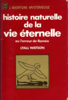 couverture de 'Histoire naturelle de la vie éternelle' - couverture livre occasion