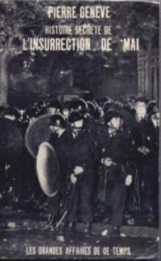 Histoire secrète de l'insurrection de mai 1968 - couverture livre occasion