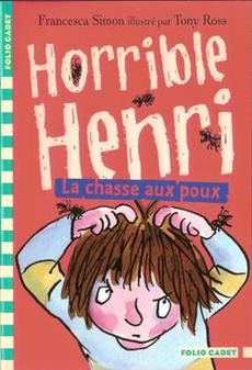 Horrible Henri - La chasse aux poux - couverture livre occasion