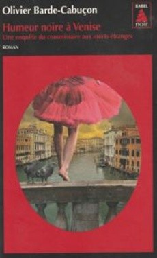 couverture de 'Humeur noire à Venise' - couverture livre occasion