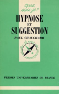 Hypnose et suggestion - couverture livre occasion
