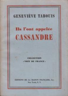 Ils l'ont appelée Cassandre - couverture livre occasion