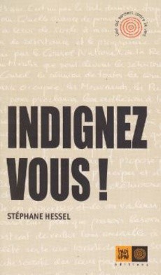 couverture de 'Indignez vous !' - couverture livre occasion
