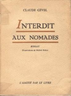 Interdit aux nomades - couverture livre occasion