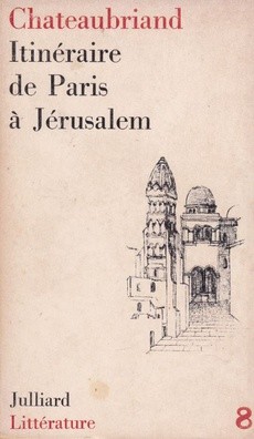 Itinéraire de Paris à Jérusalem - couverture livre occasion