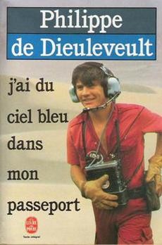 J'ai du ciel bleu dans mon passeport - couverture livre occasion