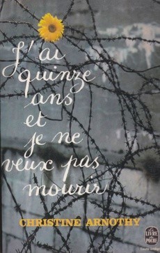 J'ai quinze ans et je ne veux pas mourir - couverture livre occasion