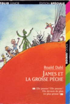 James et la grosse pêche - couverture livre occasion