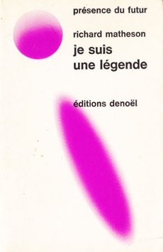 couverture de 'Je suis une légende' - couverture livre occasion