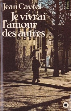 Je vivrai l'amour des autres - couverture livre occasion